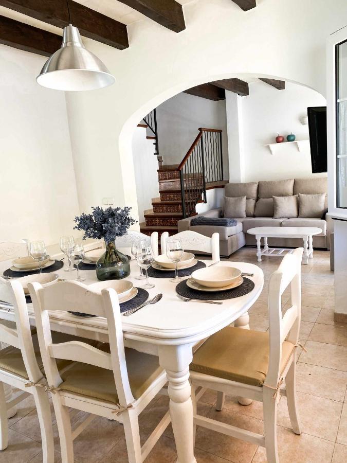 Chalet Villafranca Menorca Con Piscina Privada カラン・ボッシュ エクステリア 写真