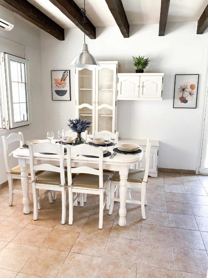 Chalet Villafranca Menorca Con Piscina Privada カラン・ボッシュ エクステリア 写真