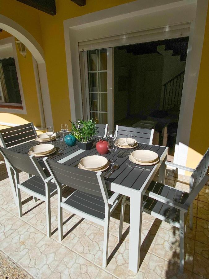 Chalet Villafranca Menorca Con Piscina Privada カラン・ボッシュ エクステリア 写真