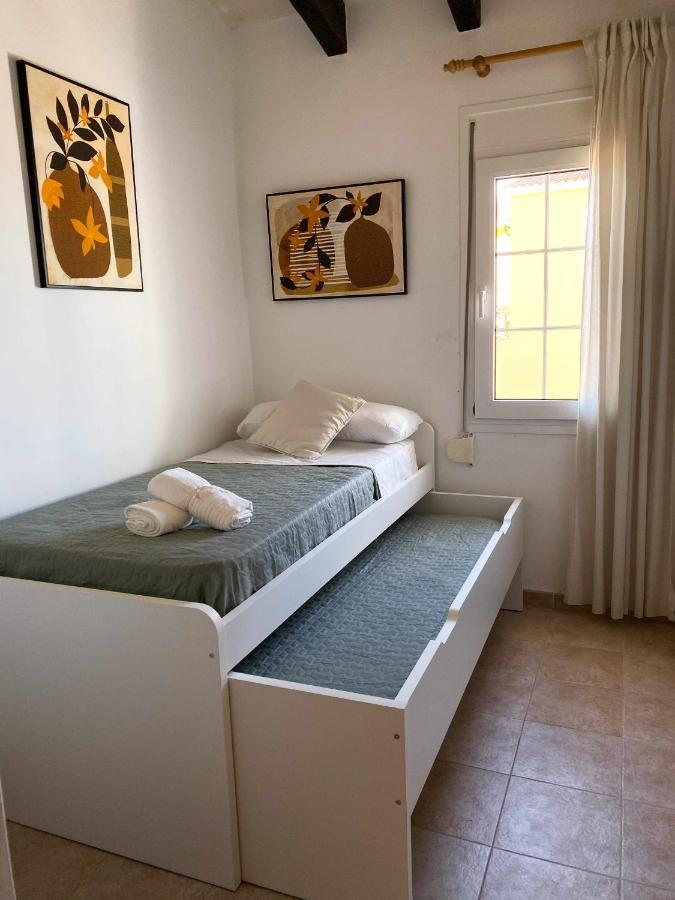 Chalet Villafranca Menorca Con Piscina Privada カラン・ボッシュ エクステリア 写真