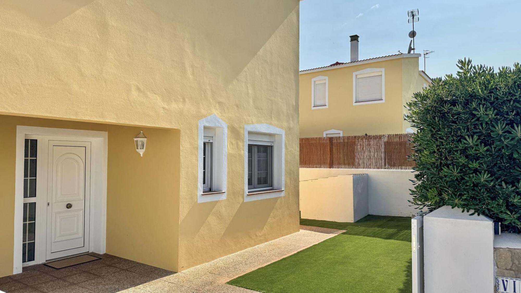 Chalet Villafranca Menorca Con Piscina Privada カラン・ボッシュ エクステリア 写真